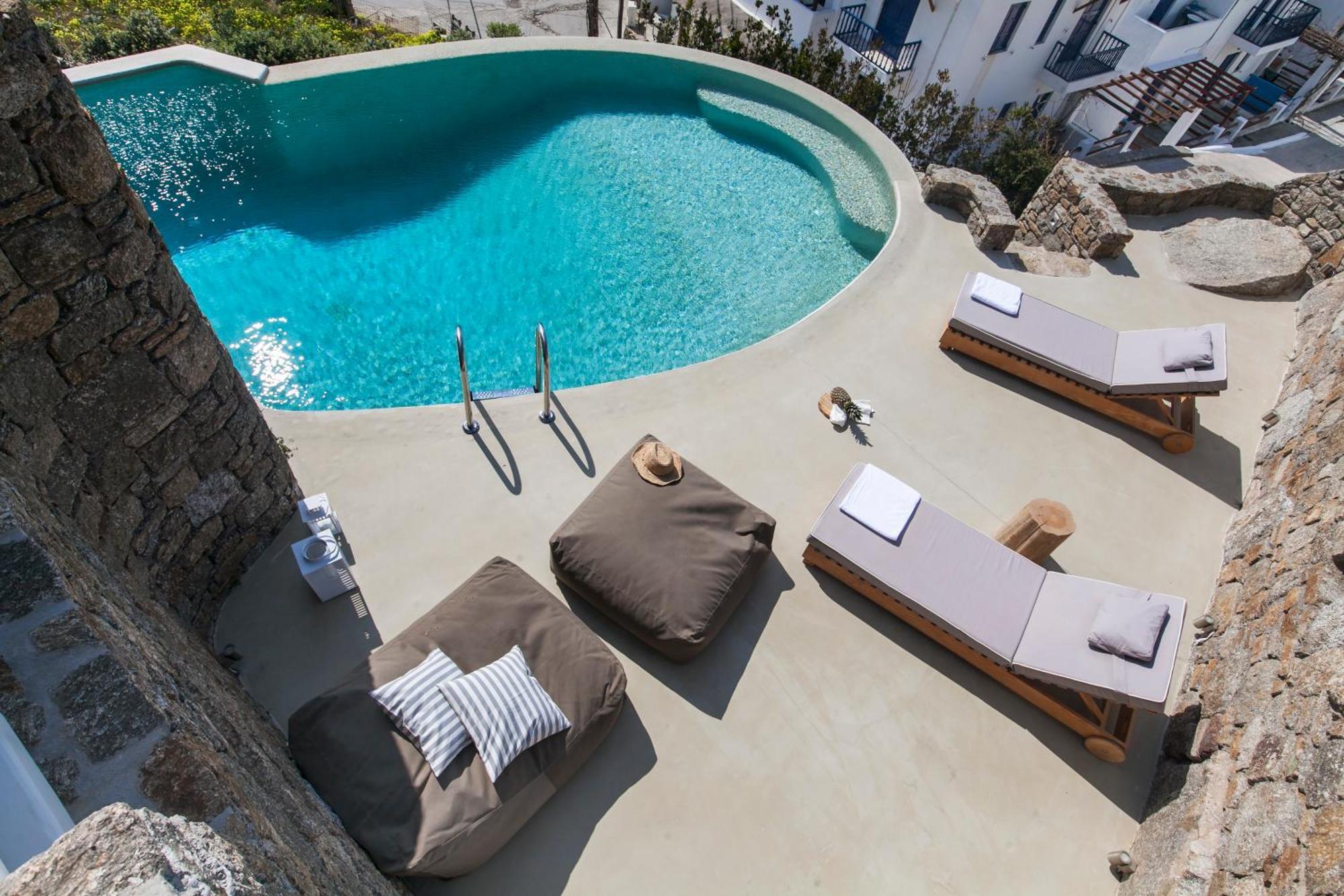 Breathtaking 6 Bed In Platis Gialos Bagian luar foto