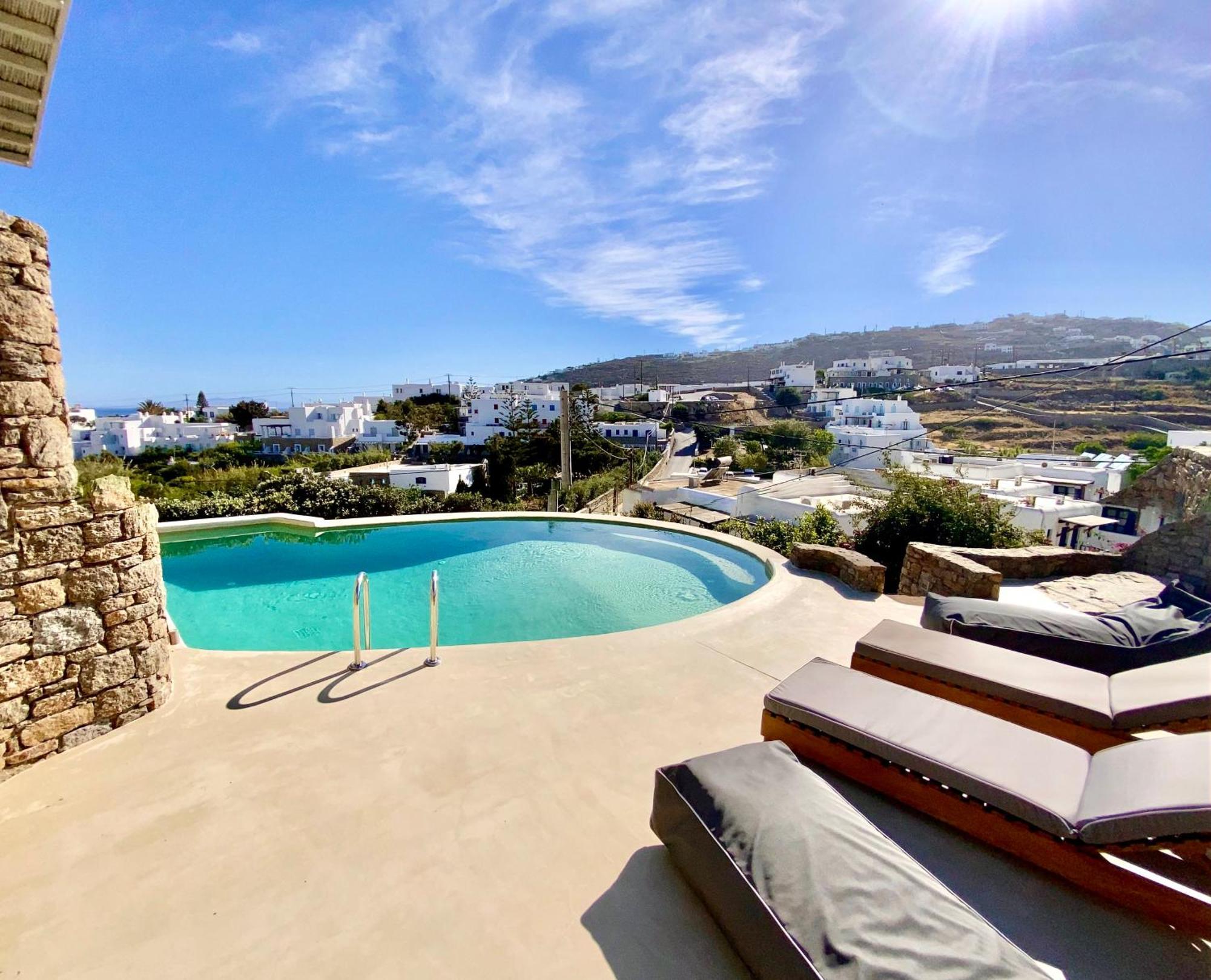 Breathtaking 6 Bed In Platis Gialos Bagian luar foto